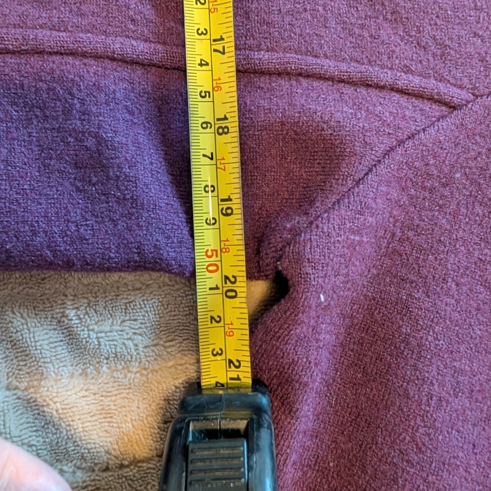 Nomadic Traders Women's Wool Button Front Purple … - image 13